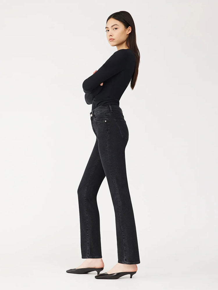 DL1961 Patti Straight Tall Jeans Nightshade