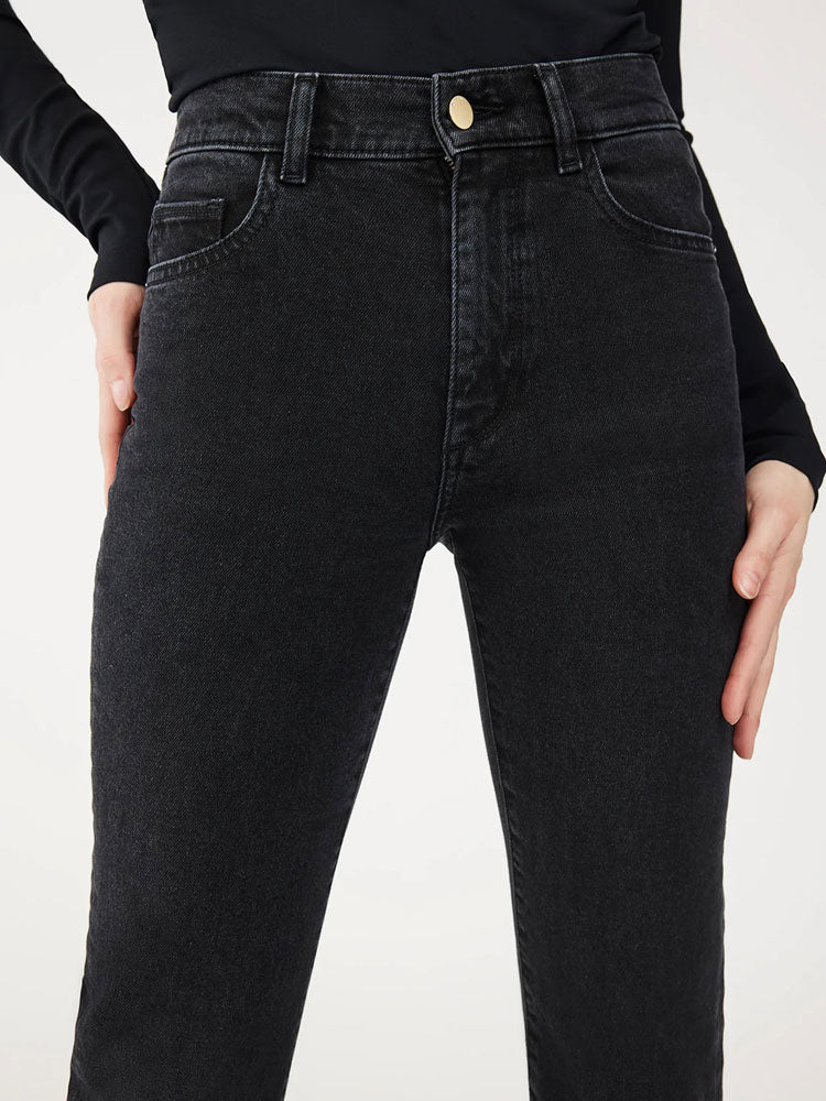 DL1961 Patti Straight Tall Jeans Nightshade