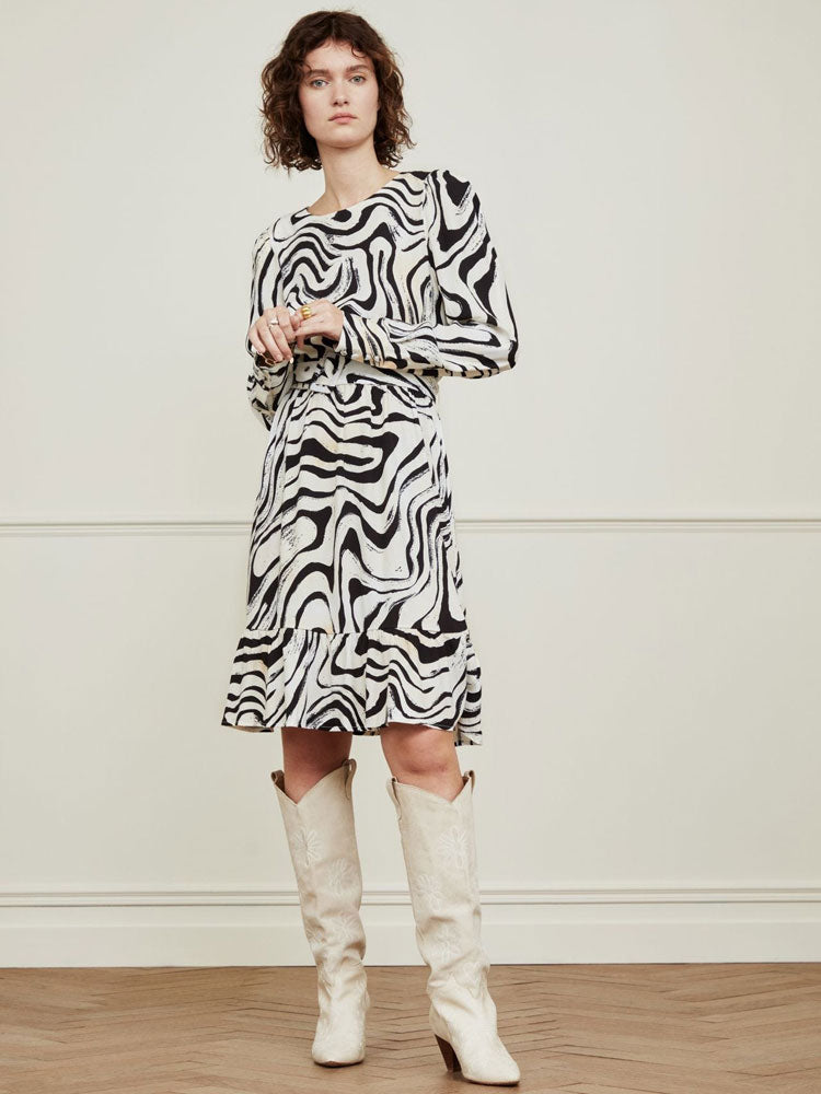 Fabienne Chapot Freddie Dress Jazzy Zebra