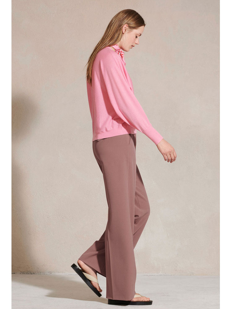 Luisa Cerano Wide Leg Trousers Toffee