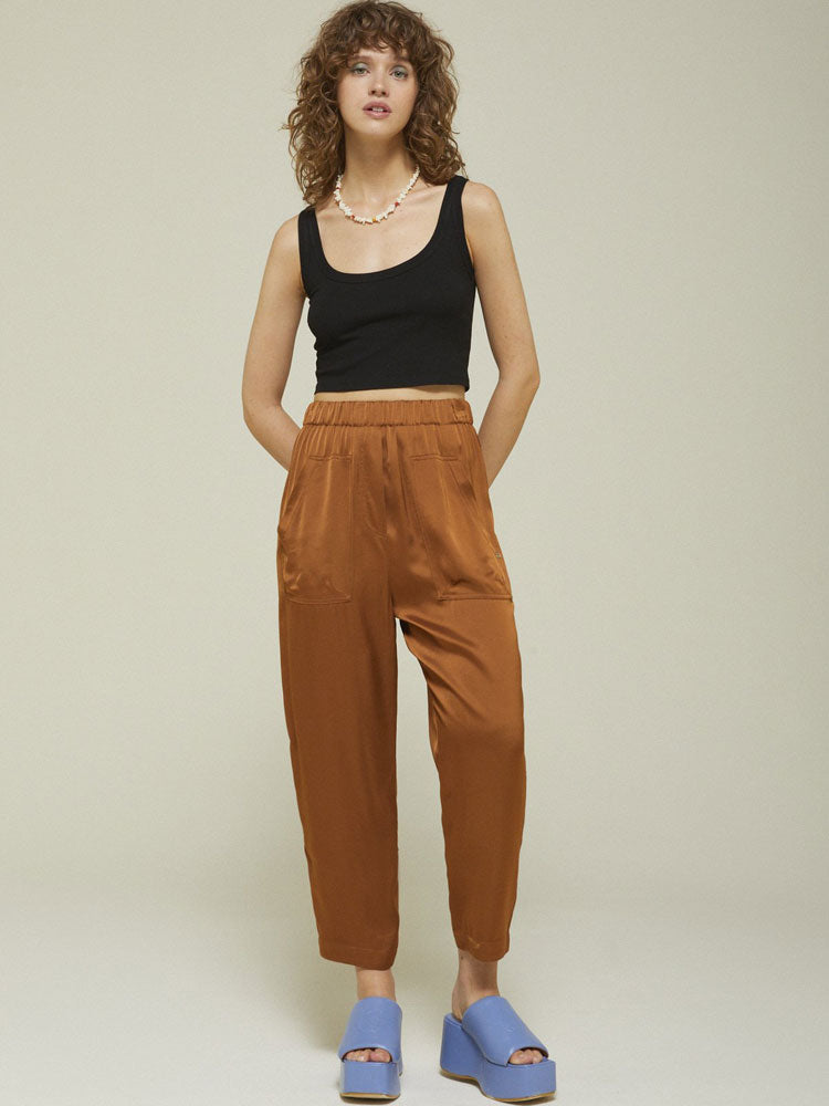 Ottod&#39;Ame Trousers Brown