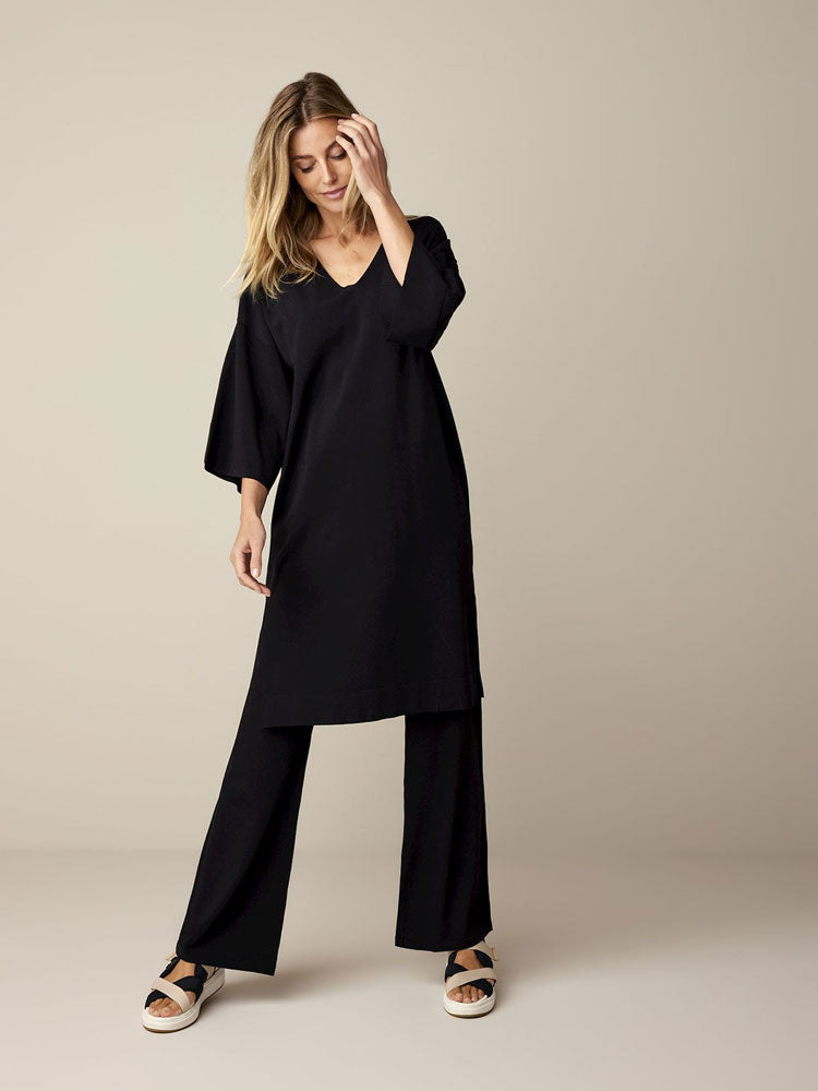 Summum Black Knitted Dress
