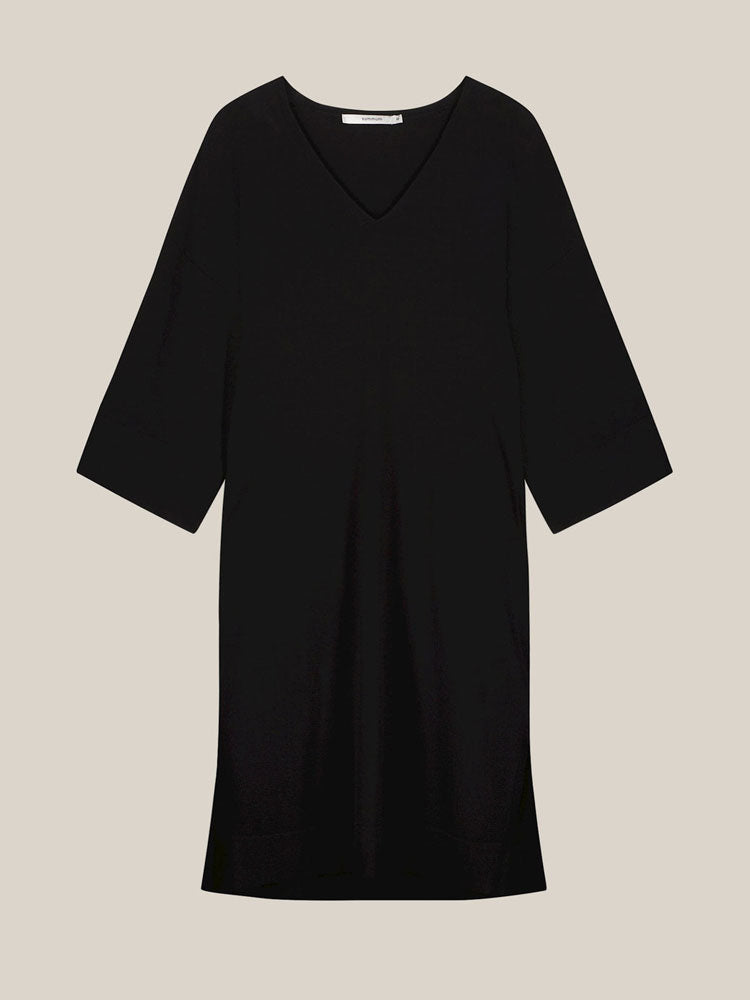 Summum Black Knitted Dress