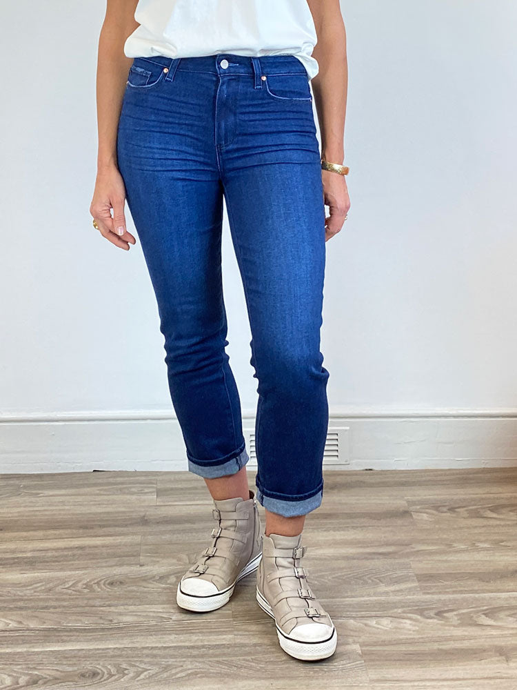 Paige Cindy Straight Jeans Poetic Blue